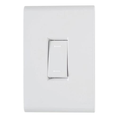 INTERRUPTOR PARALELO VERTICAL 10A C/PLACA 250V LIZ - TRAMONTINA